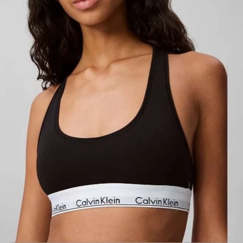 CK Modern Cotton Bralettes 2PK